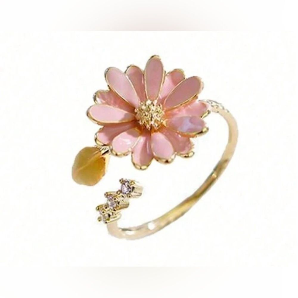 Flower ring M595 - Picture 1 of 4